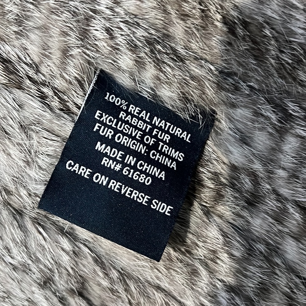 Real Rabbit Fur Vest - Picture 4 of 5